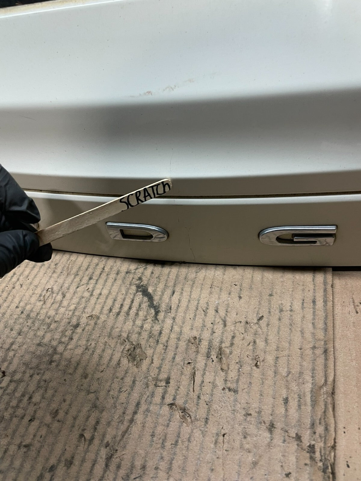 2011-2018 Dodge Grand Caravan Rear Tail Gate Trim Molding Panel OEM J4325 DG6