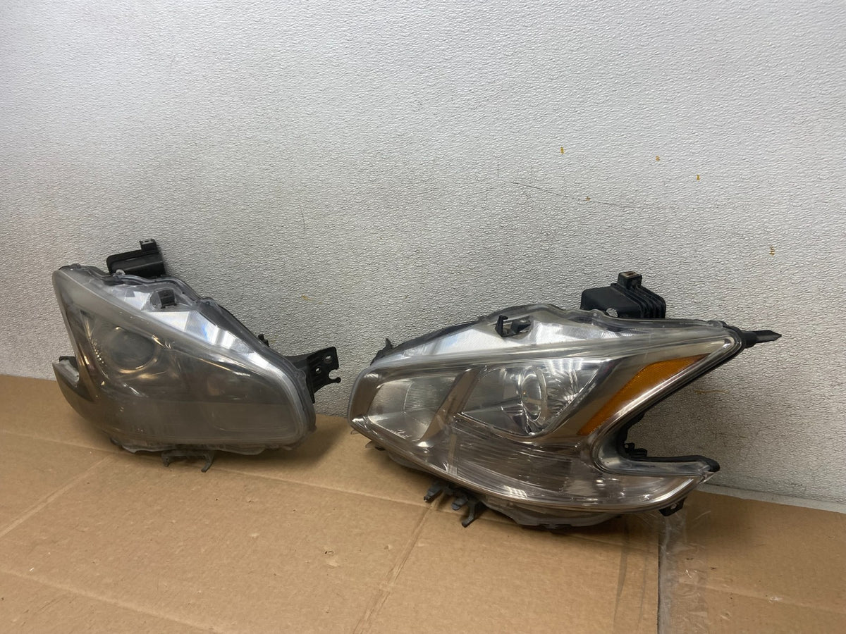 Halogen 2009 to 2014 Nissan Maxima Left+Right Side Set Headlights Y8445 DW1