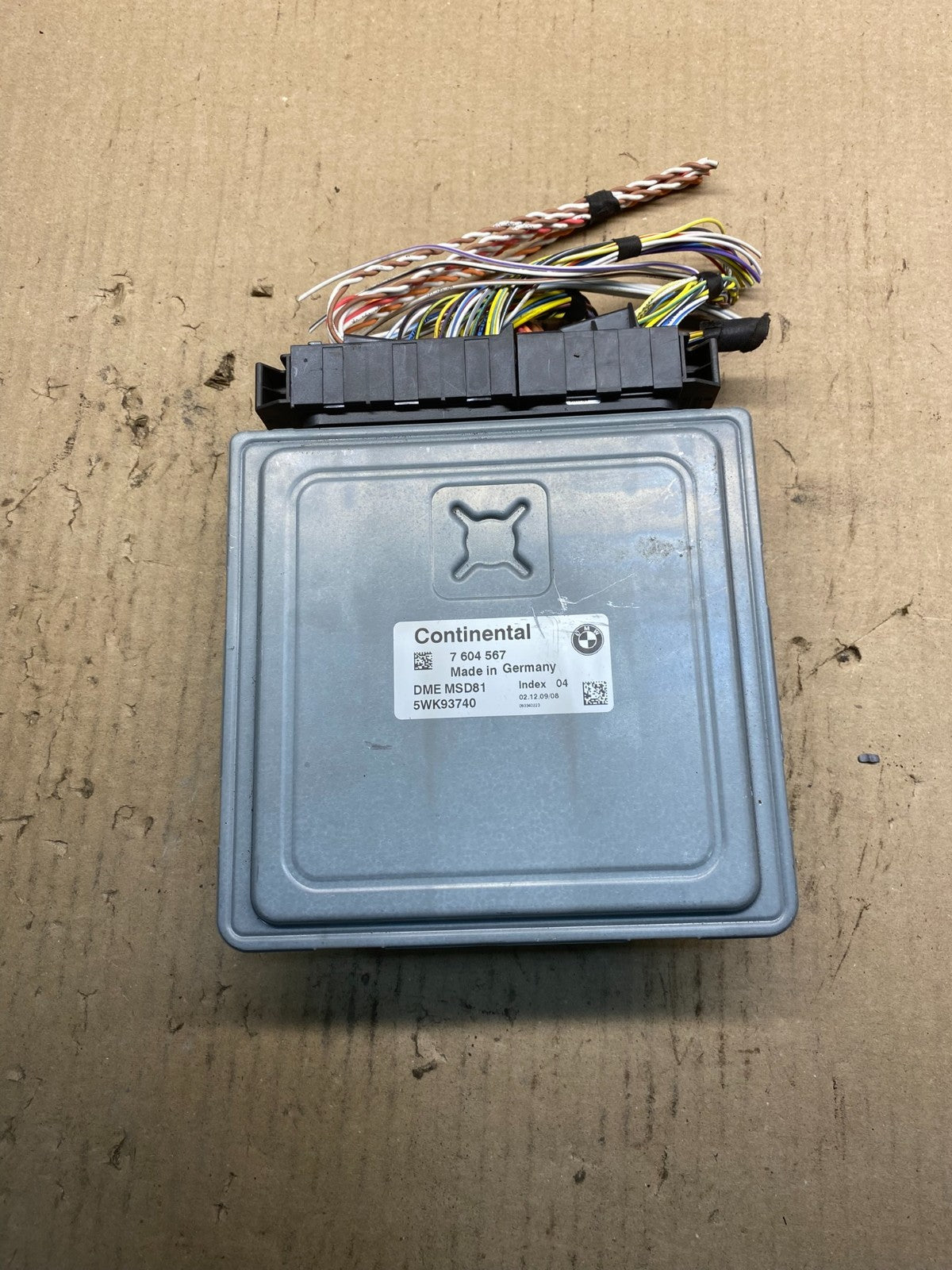 2007 to 2010 BMW N54 335i 535i Engine ECU ECM Computer Module 7604567 ac0825 DG0