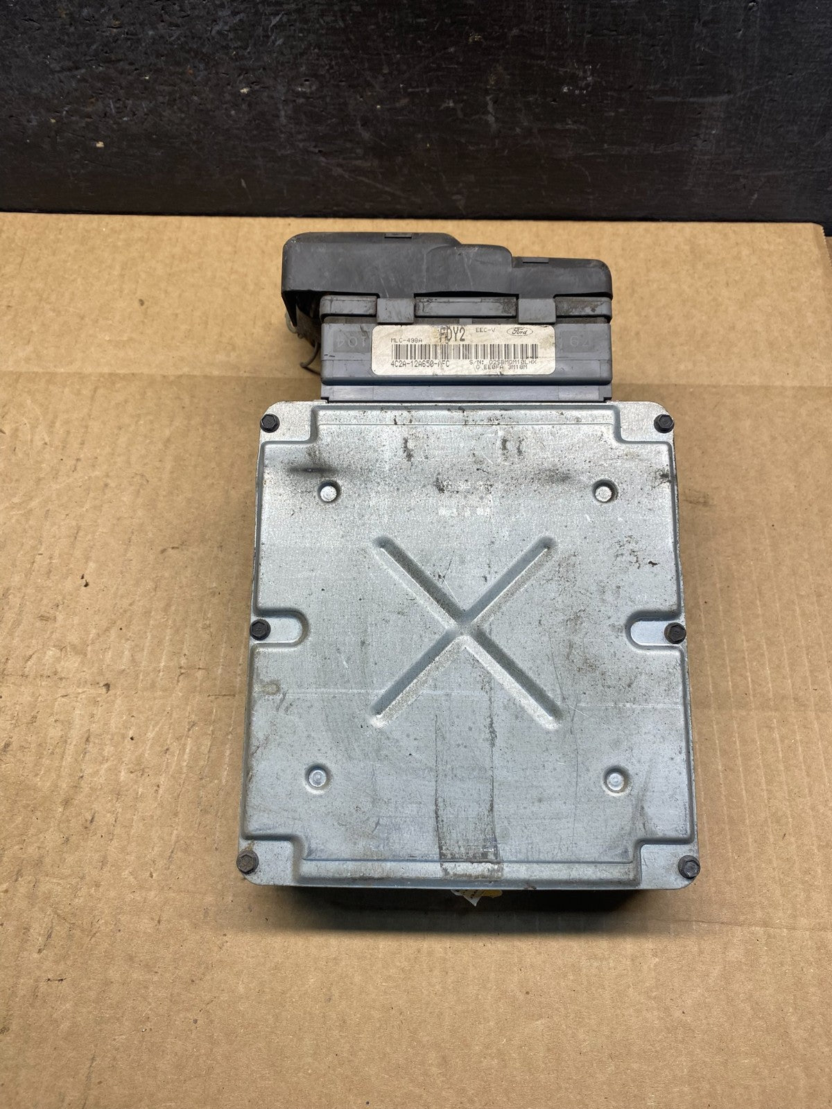 2004 Ford Van E250 E350 5.4L Engine Control Module Unit ECU AG9554 DW1