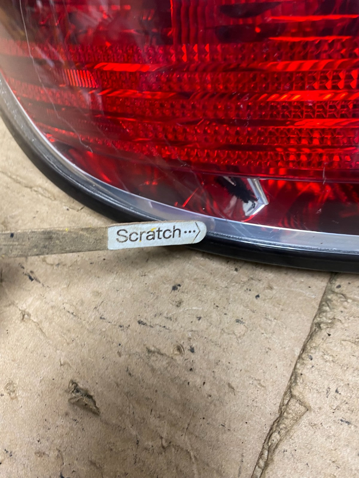 2008 2009 Saturn Astra Left Driver LH Side Tail Light p4386 DG6
