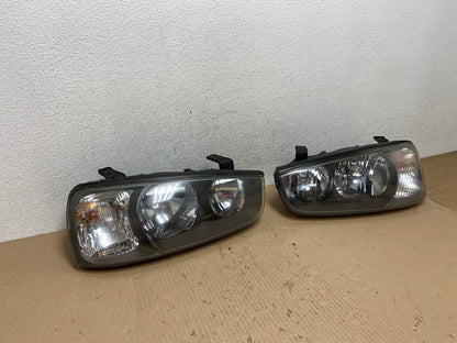 2001 2002 2003 Hyundai Elantra Left+Right Set Halogen Headlights TYC AE7321 LK2