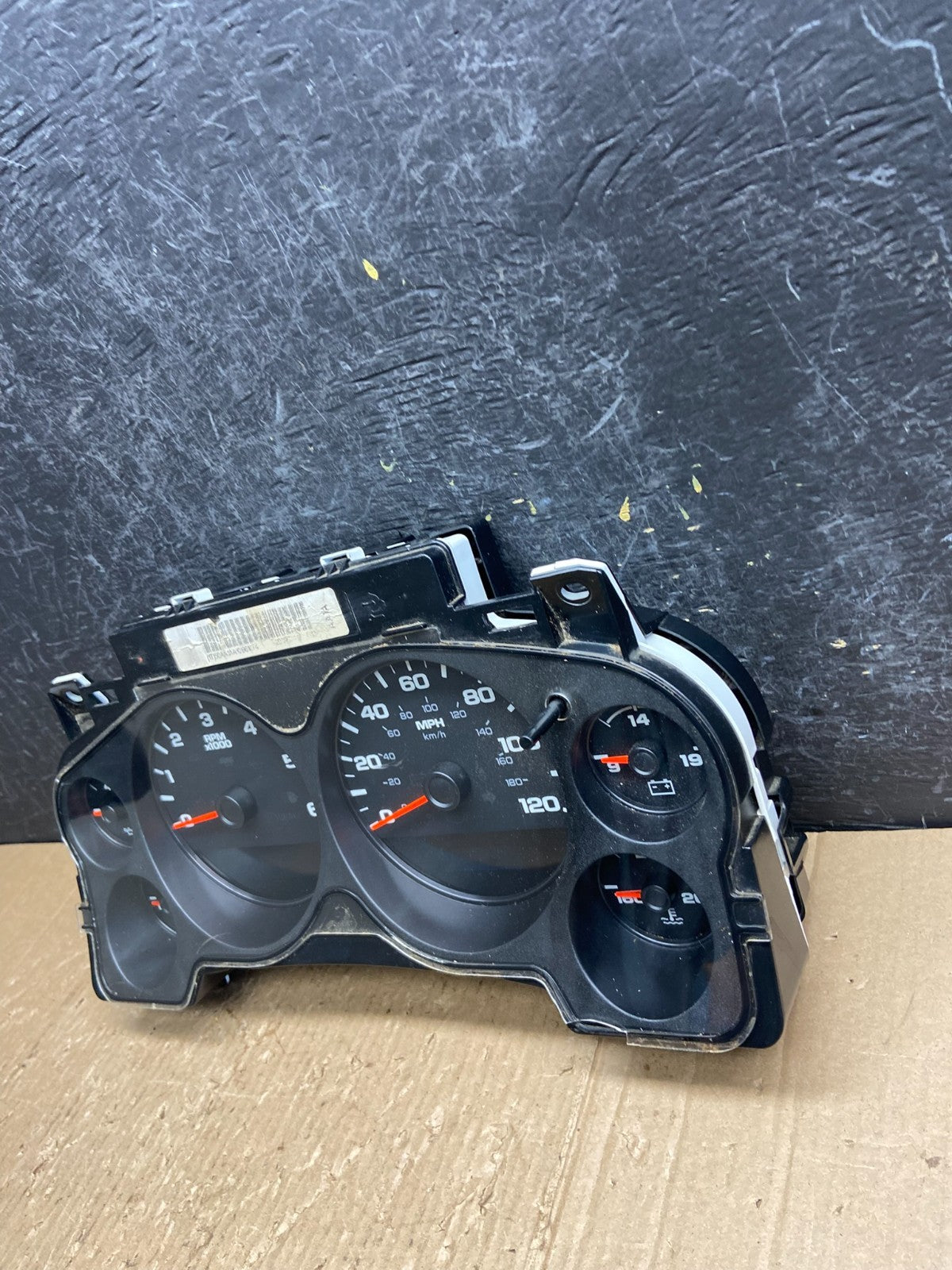 2007 2012 GMC Yukon Tahoe Sierra Speedometer Cluster Gauge AF16425