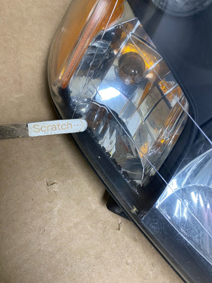 2003 2004 Subaru Forester Left+Right Headlights Halogen W8478 DW4