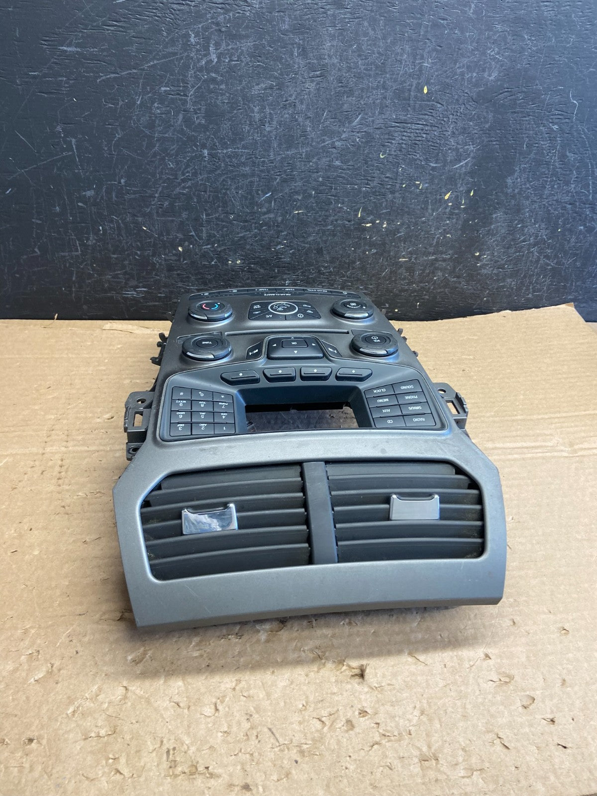 2014 2015 Ford Explorer Radio Climate Control Trim Bezel Panel AF2701 DG3