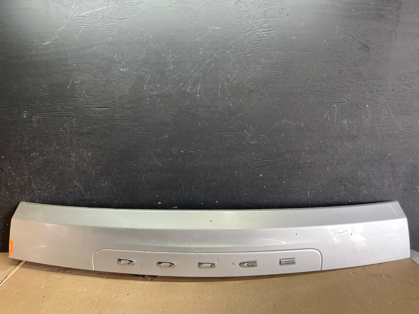 2011 to 2018 Dodge Grand Caravan Tail Gate Trim Molding With Camera OEM L9188 DG0