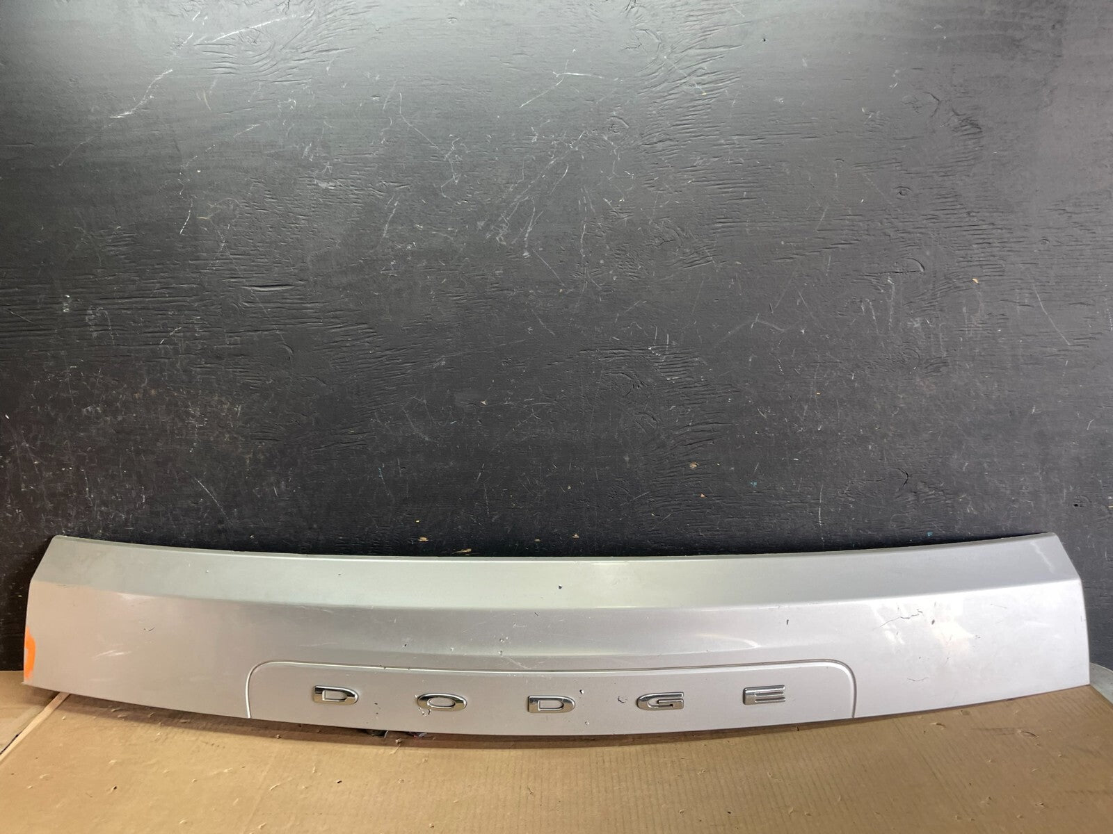2011 to 2018 Dodge Grand Caravan Tail Gate Trim Molding With Camera OEM L9188 DG0