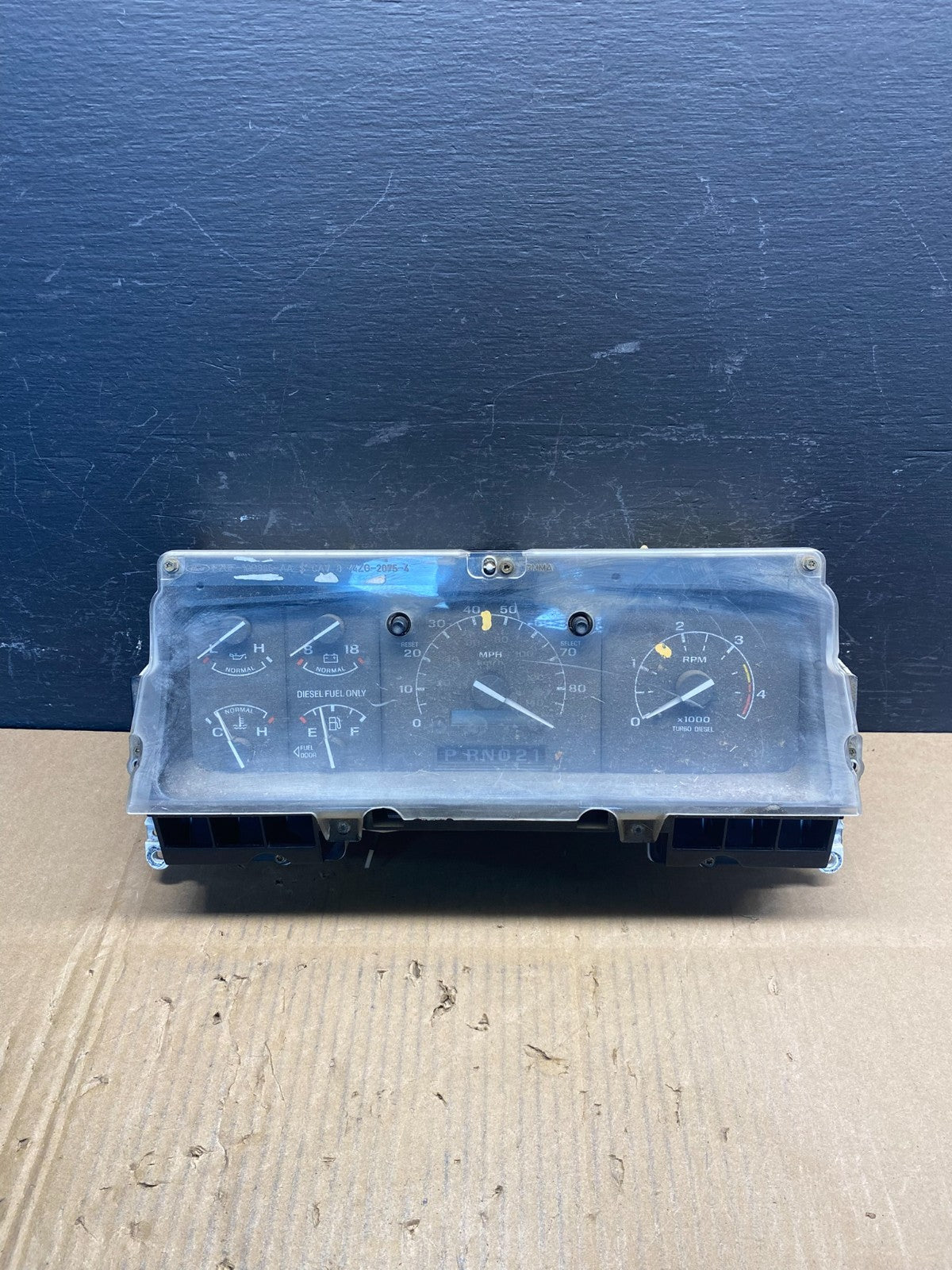 1992 to 1997 Ford F250 F350 Speedometer Cluster Gauge ad1750 DG0