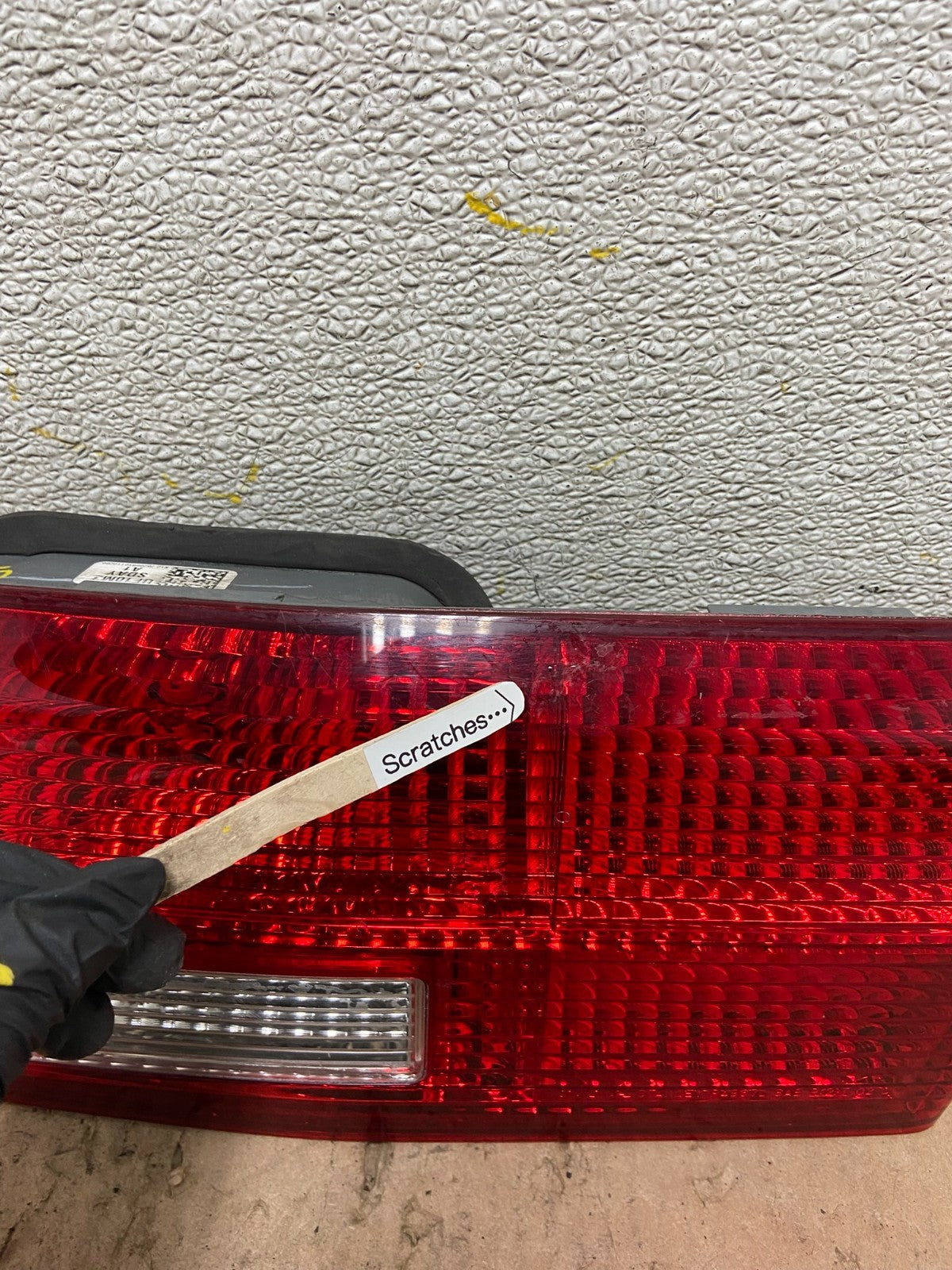 2005 Honda Accord Left Side Driver Lh Inner Trunk Lid Tail Light OEM Y4795 PS3