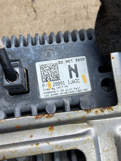 2013 - 2015 Nissan Pathfinder Radio Display Info Navigation Screen AH5280 DG6