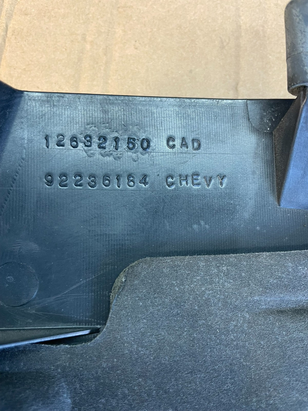 2008 to 2013 Cadillac CTS 3.6L Plastic Engine Cover Shield OEM AC2109 DG2