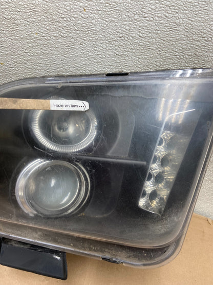 2005 to 2009 Ford Mustang Left+Right Set LED Black Halogen Headlight AA9873 DG6