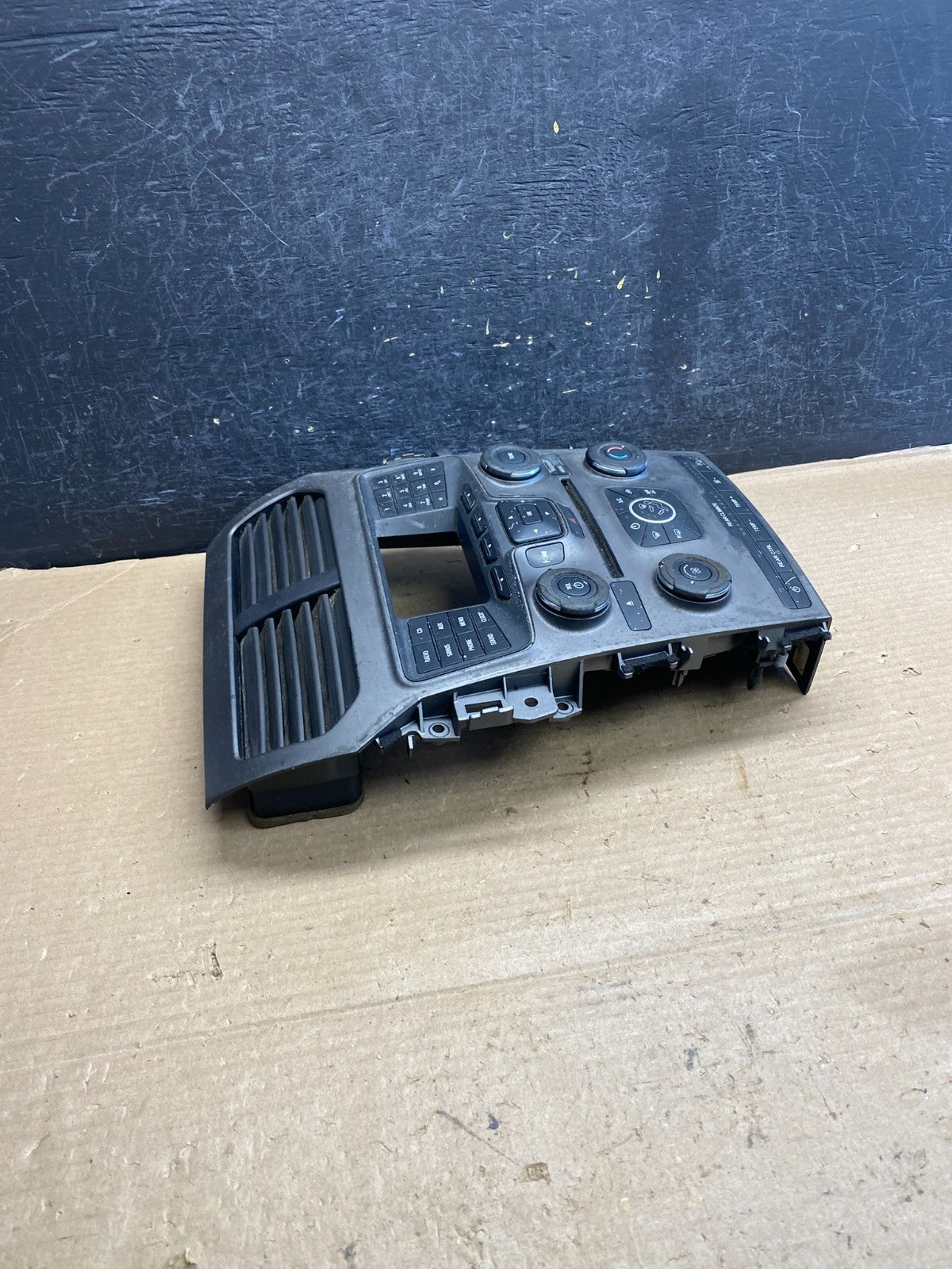 2011 to 2014 Ford Explorer Radio Climate Control Trim Bezel Panel AH3851 DG1