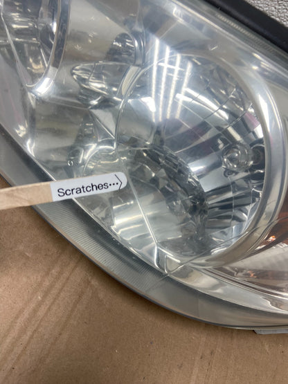 2002 2003 2004 Toyota Camry Left+Right Set Side Halogen Headlights Y2900 DW4