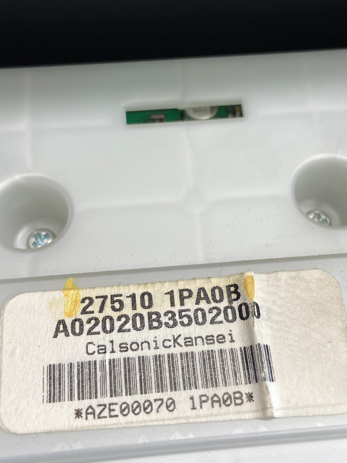 2012-2018 Nissan NV1500 Radio A/C Heat Temperature Climate Control AF2092 DW5