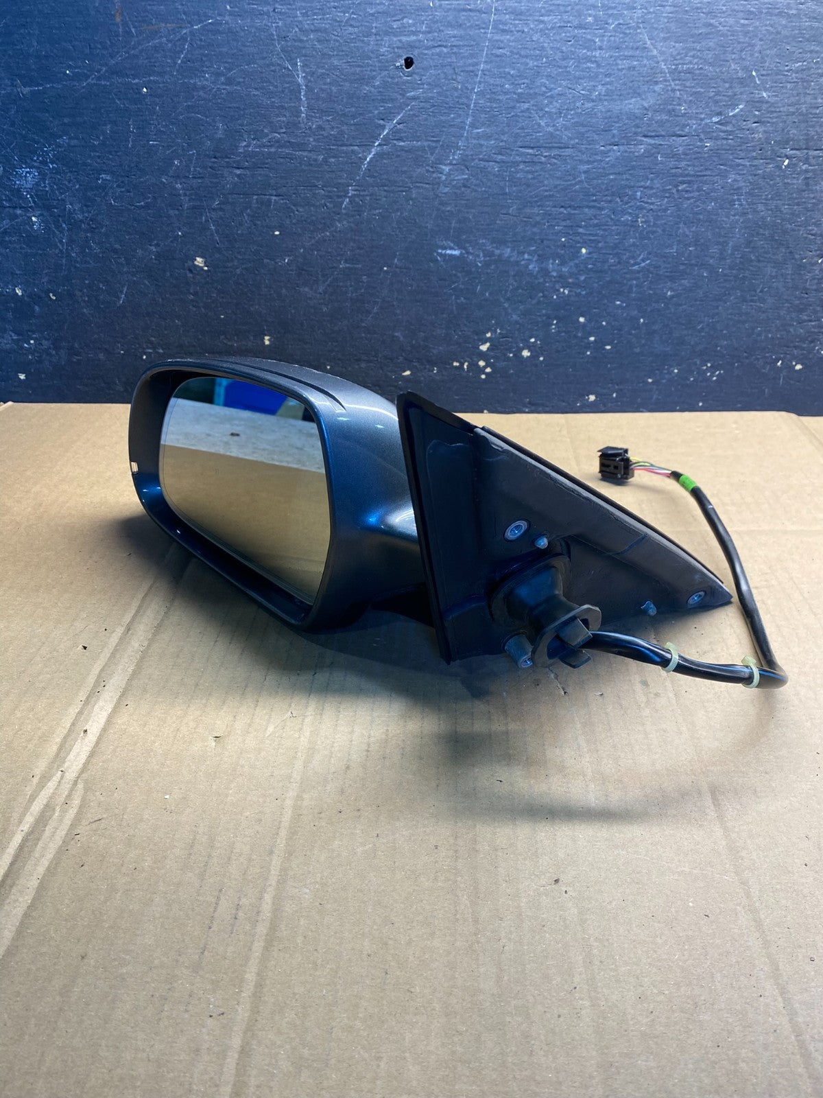 2009 to 2014 Audi A4 Left Driver LH Side View Door Turn Signal Mirror AB0798 MS11