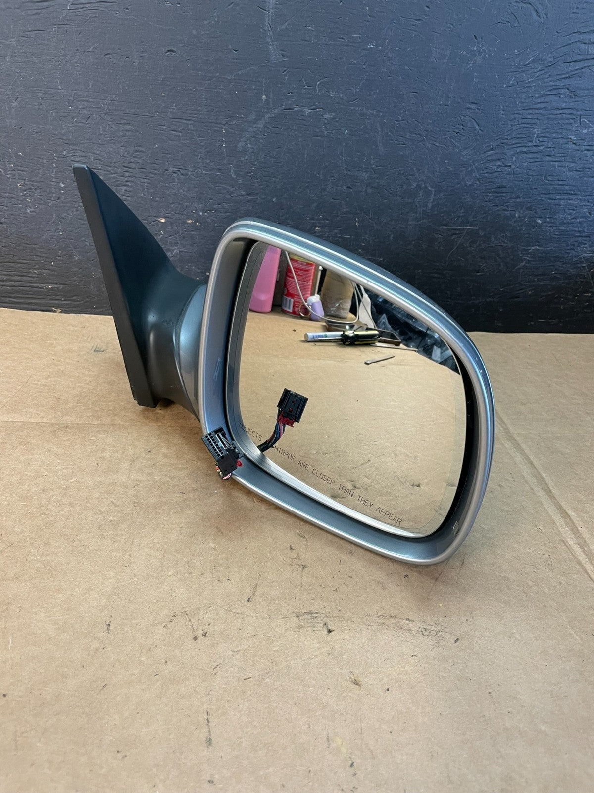 2007 to 2009 Audi Q7 Right Passenger Side Door View Power Mirror AE0981 DW2