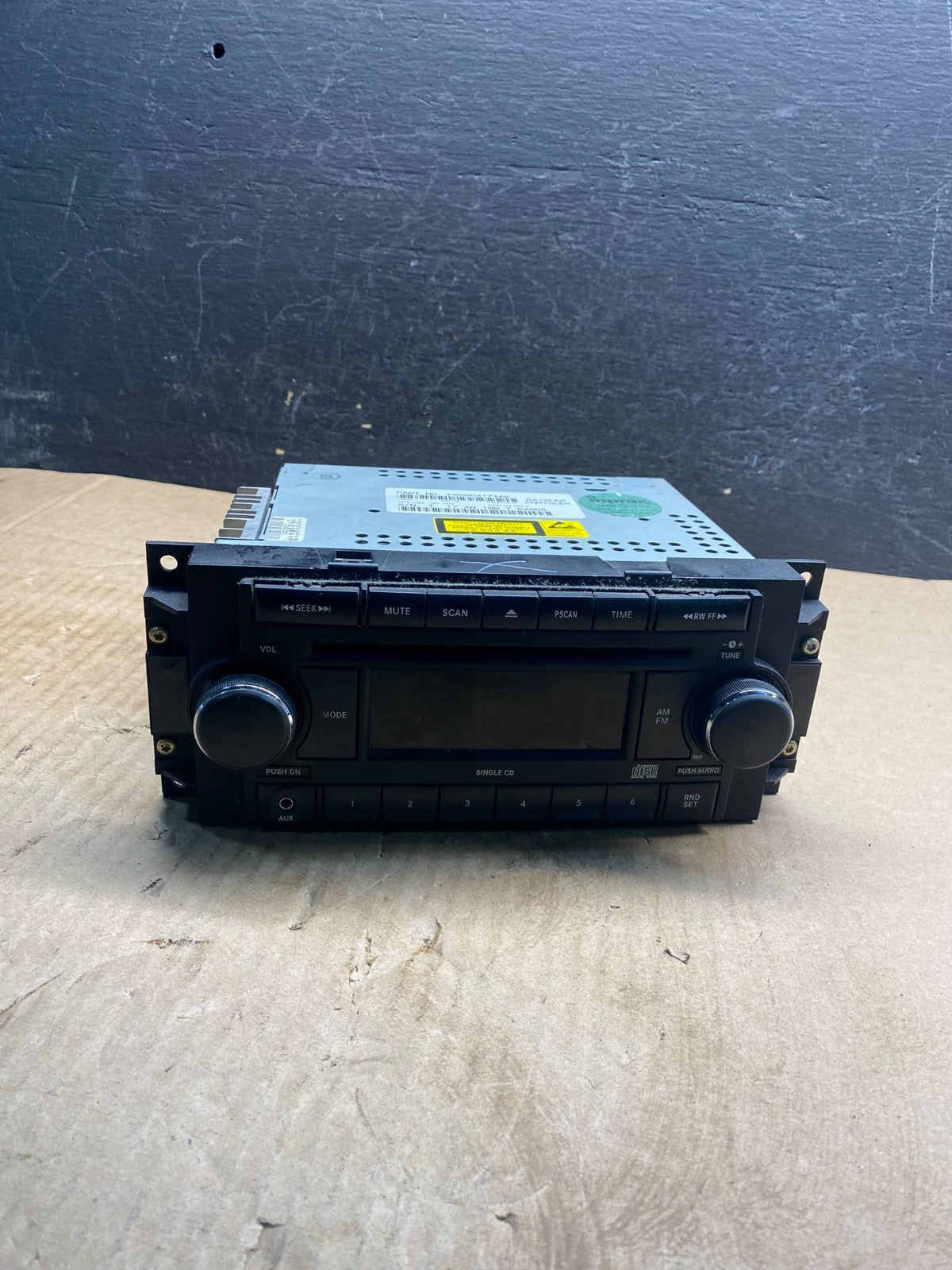2005-2009 Chrysler Dodge Jeep Ram Radio CD MP3 Receiver AE7906 DG0