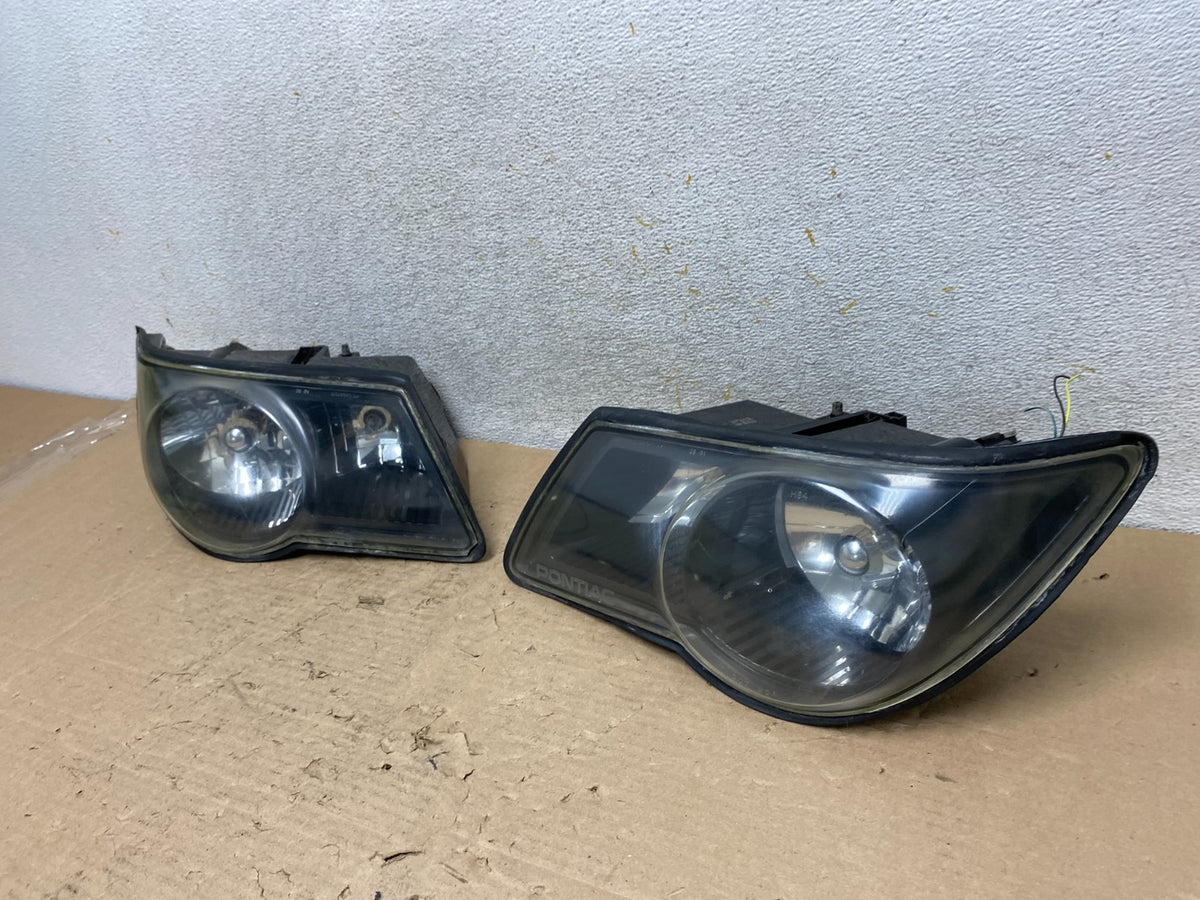 2001 - 2005 Pontiac Aztek Left+Right Set Headlight AI1001 DG1