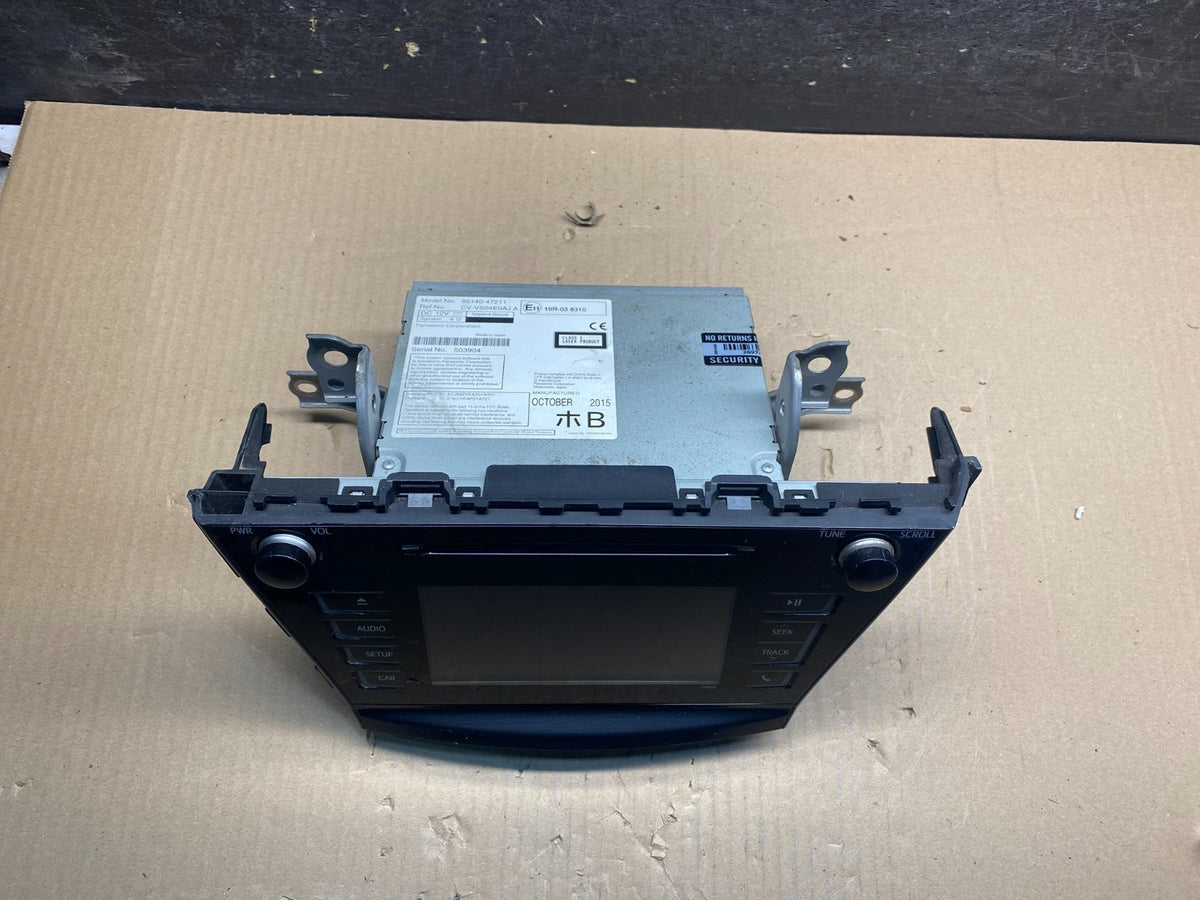 2015 2016 2017 Toyota Prius V Radio Information Screen Display AI4767 DG3