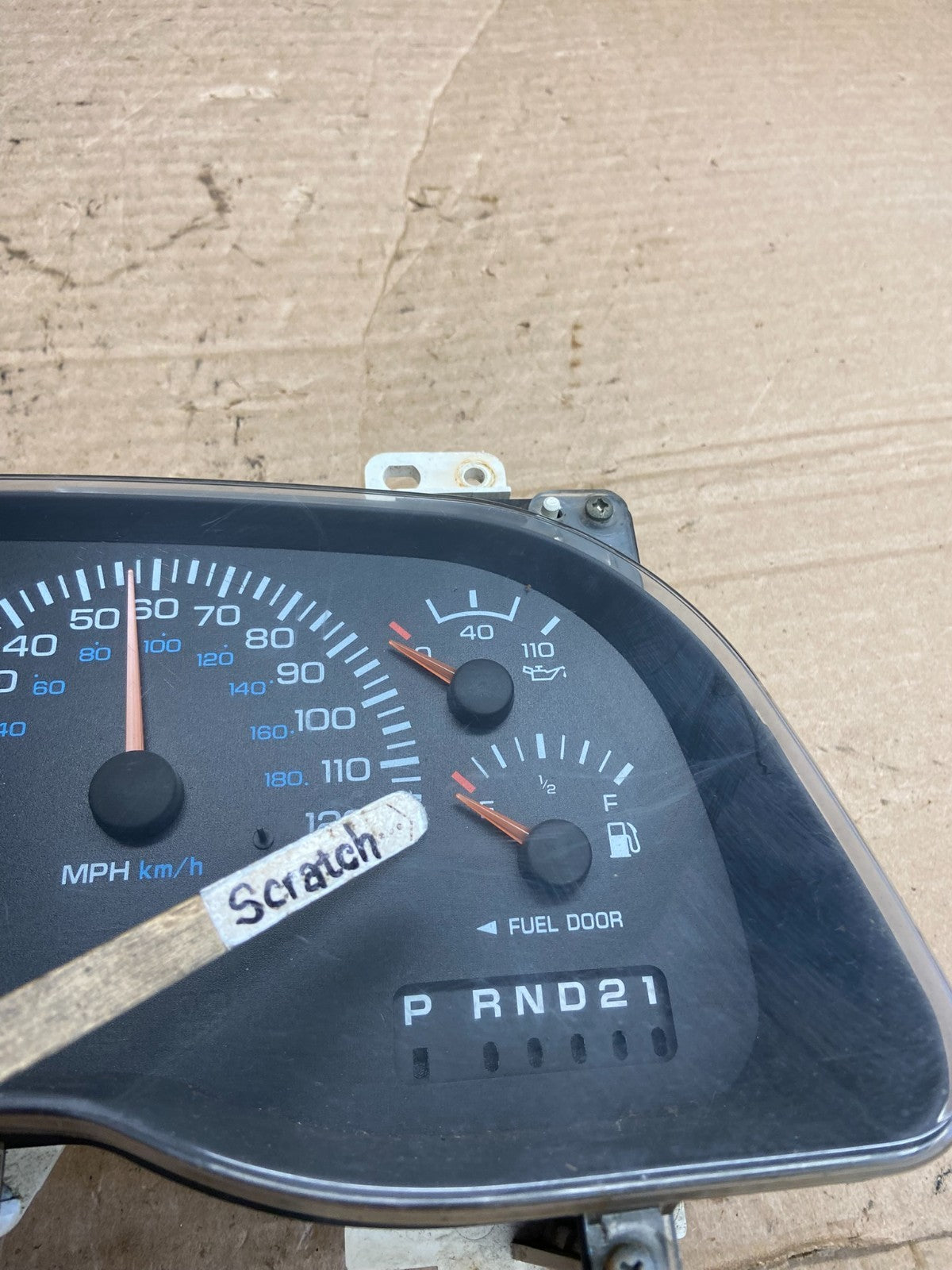 2000-2001 Dodge Ram 1500 Instrument Speedometer Gauge Cluster AF2168 DG3