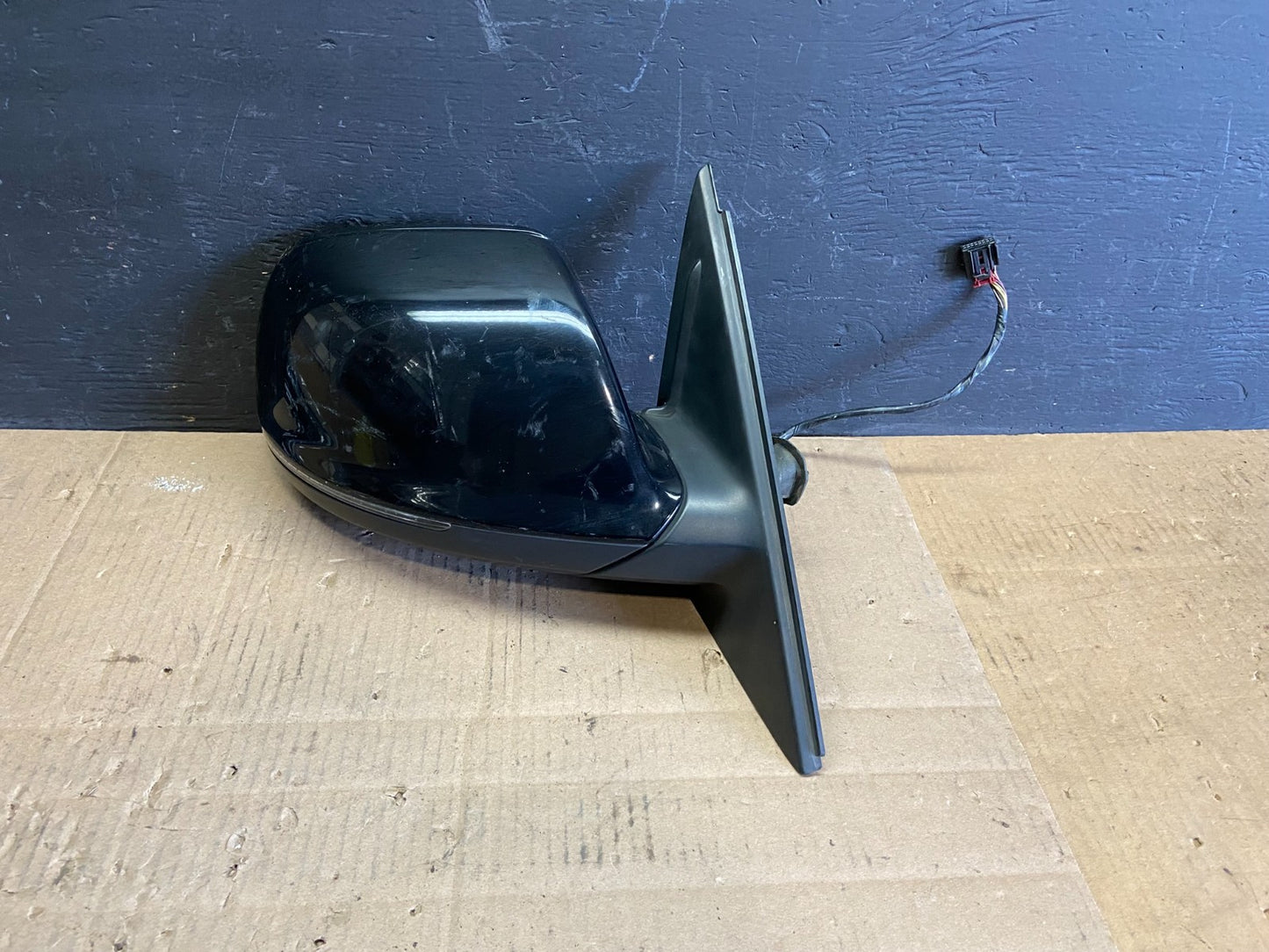 2009 to 2012 Audi Q5 Right Passenger Side Door View Power Mirror Oem AB7749 MS0