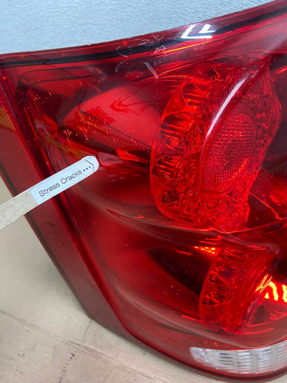2011 to 2018 Dodge Grand Caravan Left Driver Tail Light Led AF4357 LK4