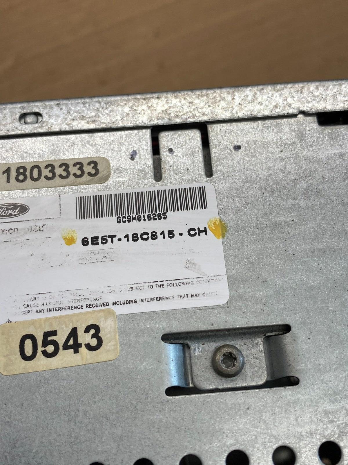 2008-2013 Ford E150 E250 E350 AM FM Radio Stereo Receiver ag6341 DG4