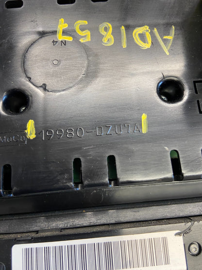 2008-2009 Ford Taurus Front Center Console Climate Radio Control Panel AD1857 DG4