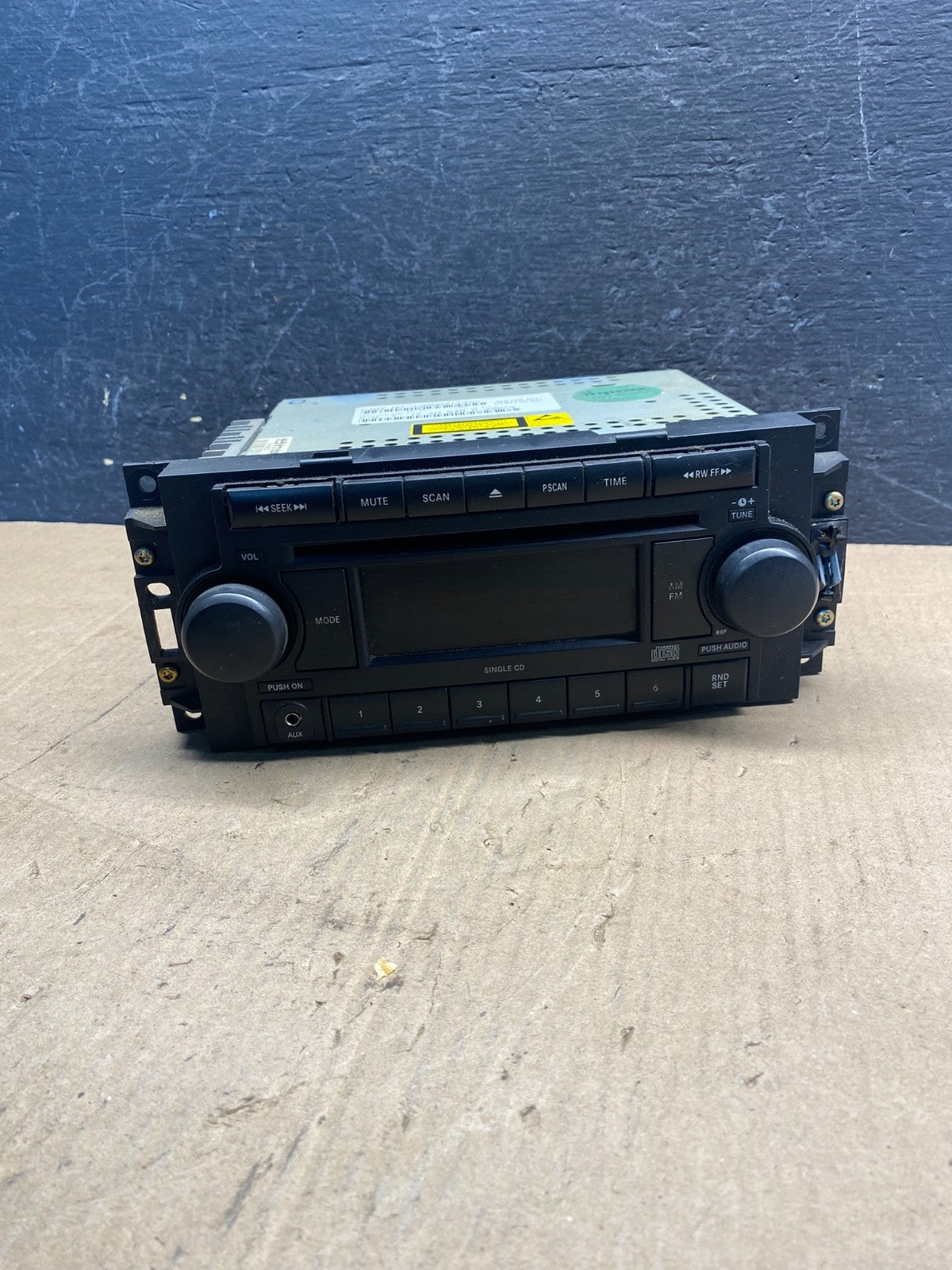 2007-2012 Chrysler Dodge Jeep Ram Radio CD MP3 AUX Receiver AE7816 DG0