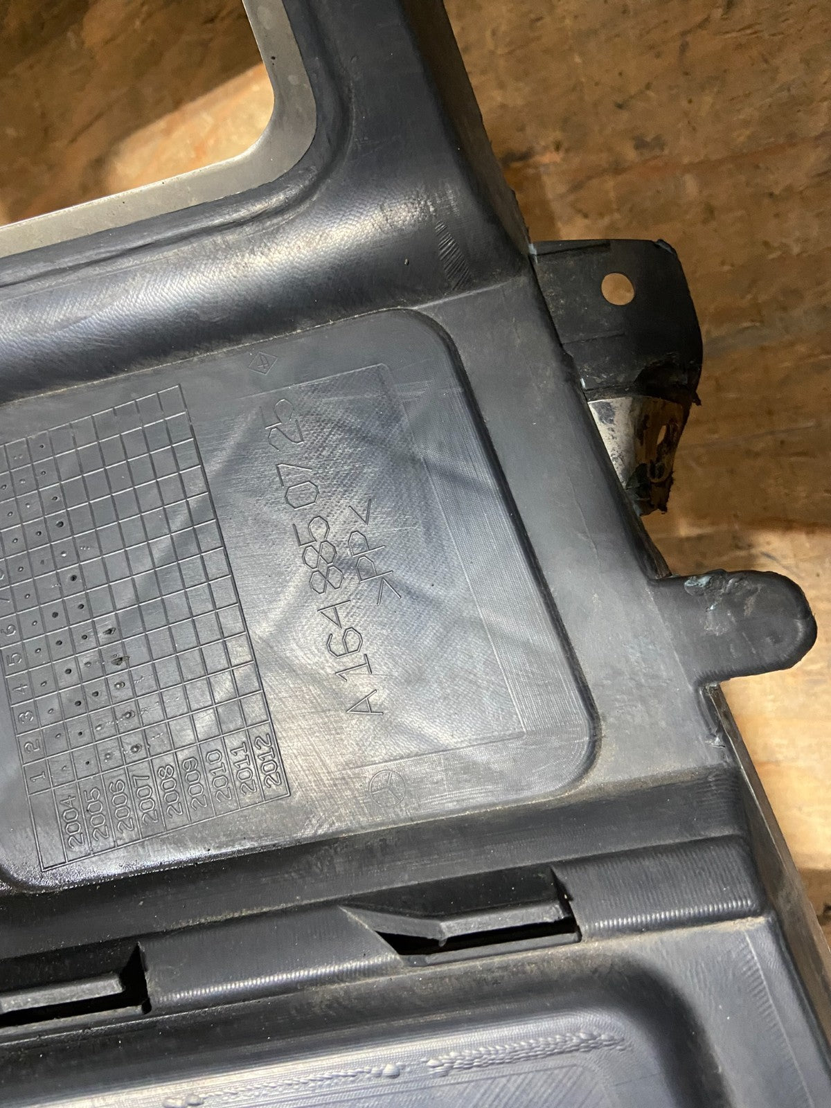 2006 to 2009 Mercedes-Benz GL450 GL550 Front Bumper Skid Plate Cover Y1858 PS8