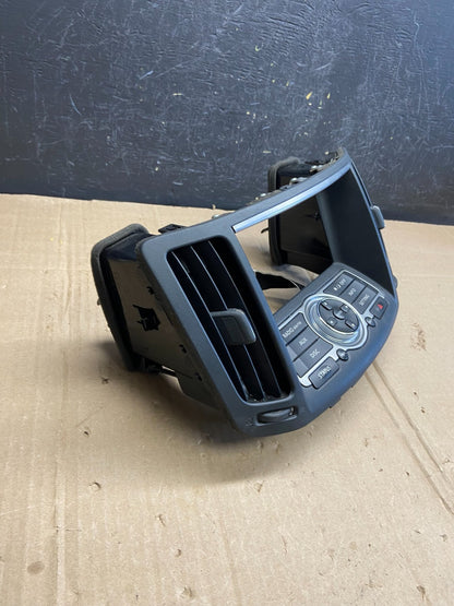 2010 to 2013 Infiniti G37 Radio Player Climate Control Panel Bezel AD7101 DG1