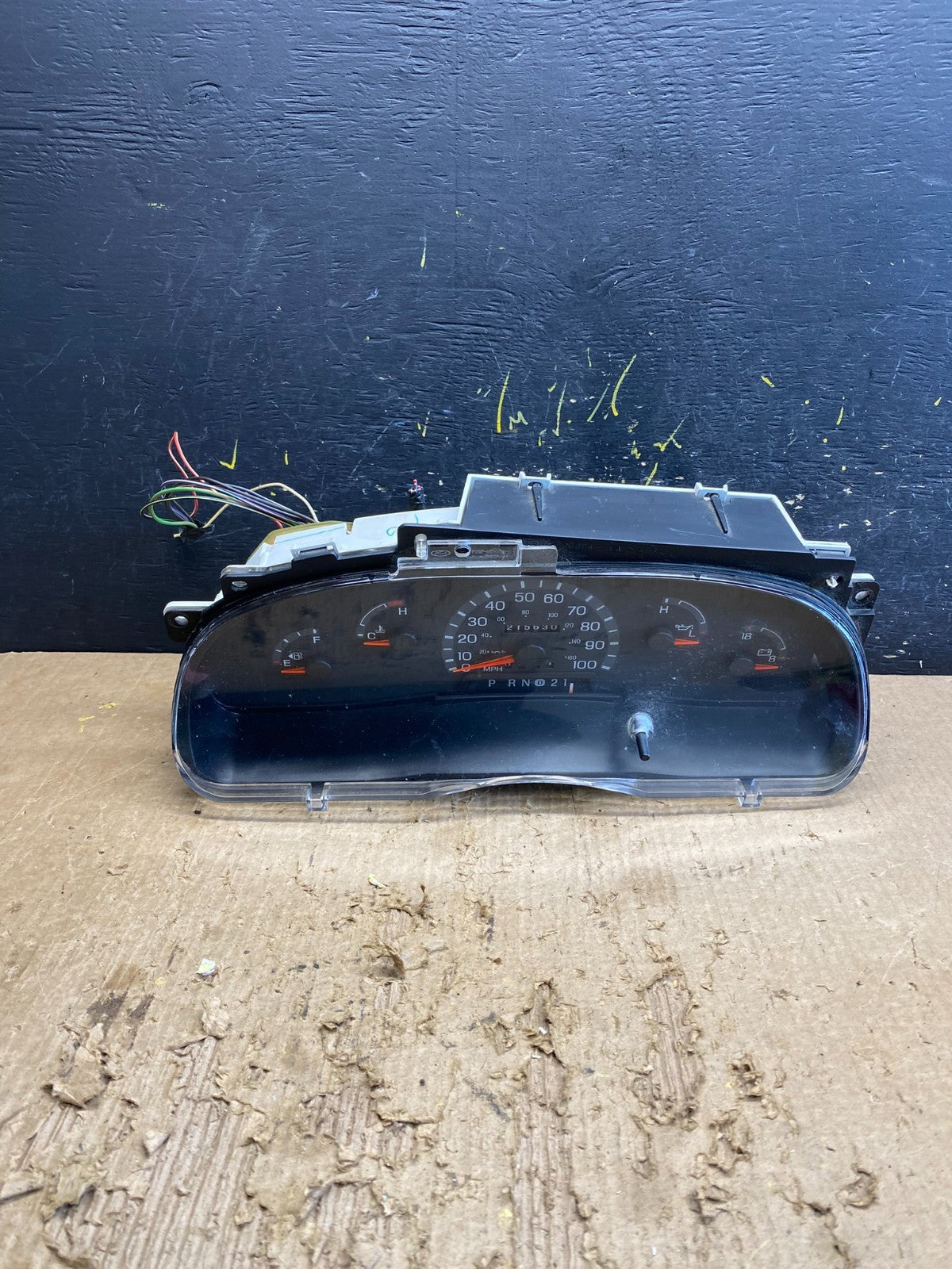 1997 to 2003 Ford E350 VAN Gauge Speedometer Cluster Oem z9987 DG0