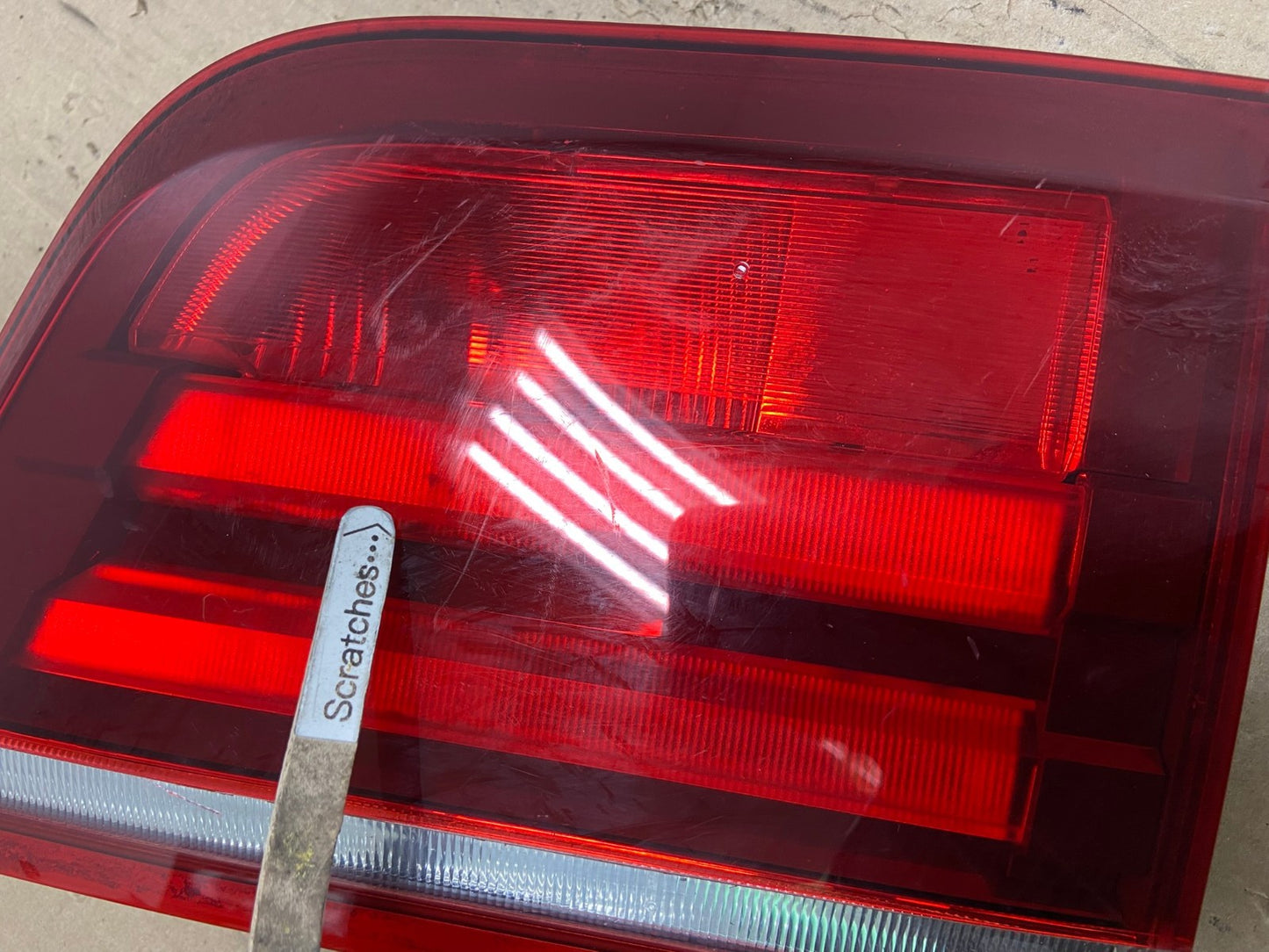 2011 2012 2013 Bmw X5 E70 Left Driver Lh Side Inner Tail Light AE7047 LK3