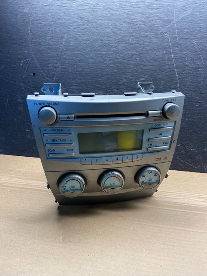 2007 to 2009 Toyota Camry Radio CD Player Climate Control Bezel AE4558 DG0