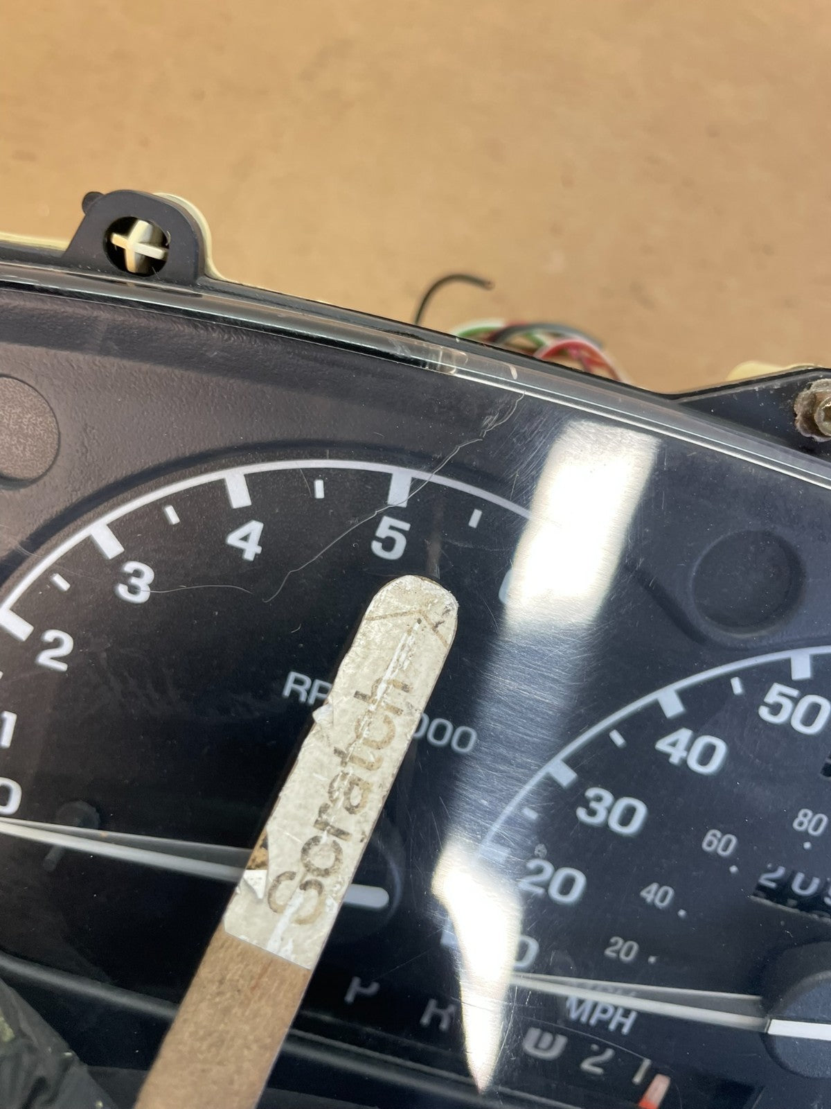1997 - 1998 Ford F150 F-150 Speedometer Cluster Gauge ag0740 DG4
