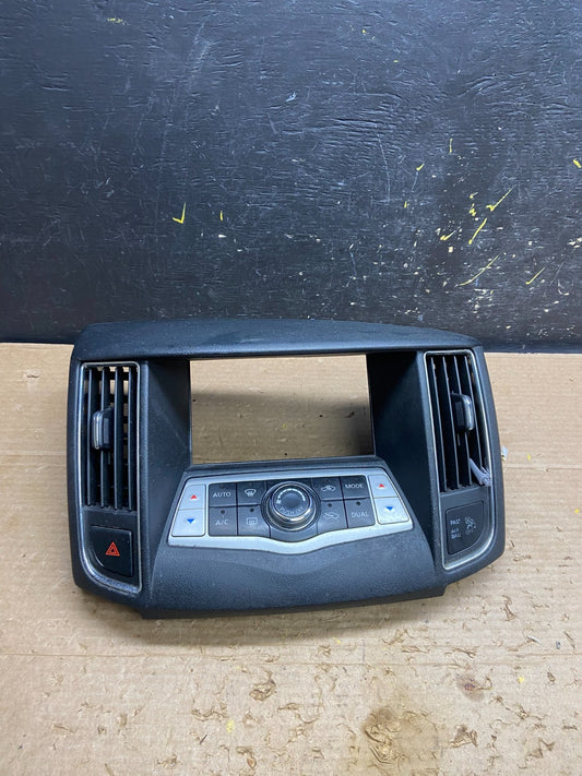 2009-2014 Nissan Maxima Center Console Climate Control Radio Bezel OEM W3180 DG0