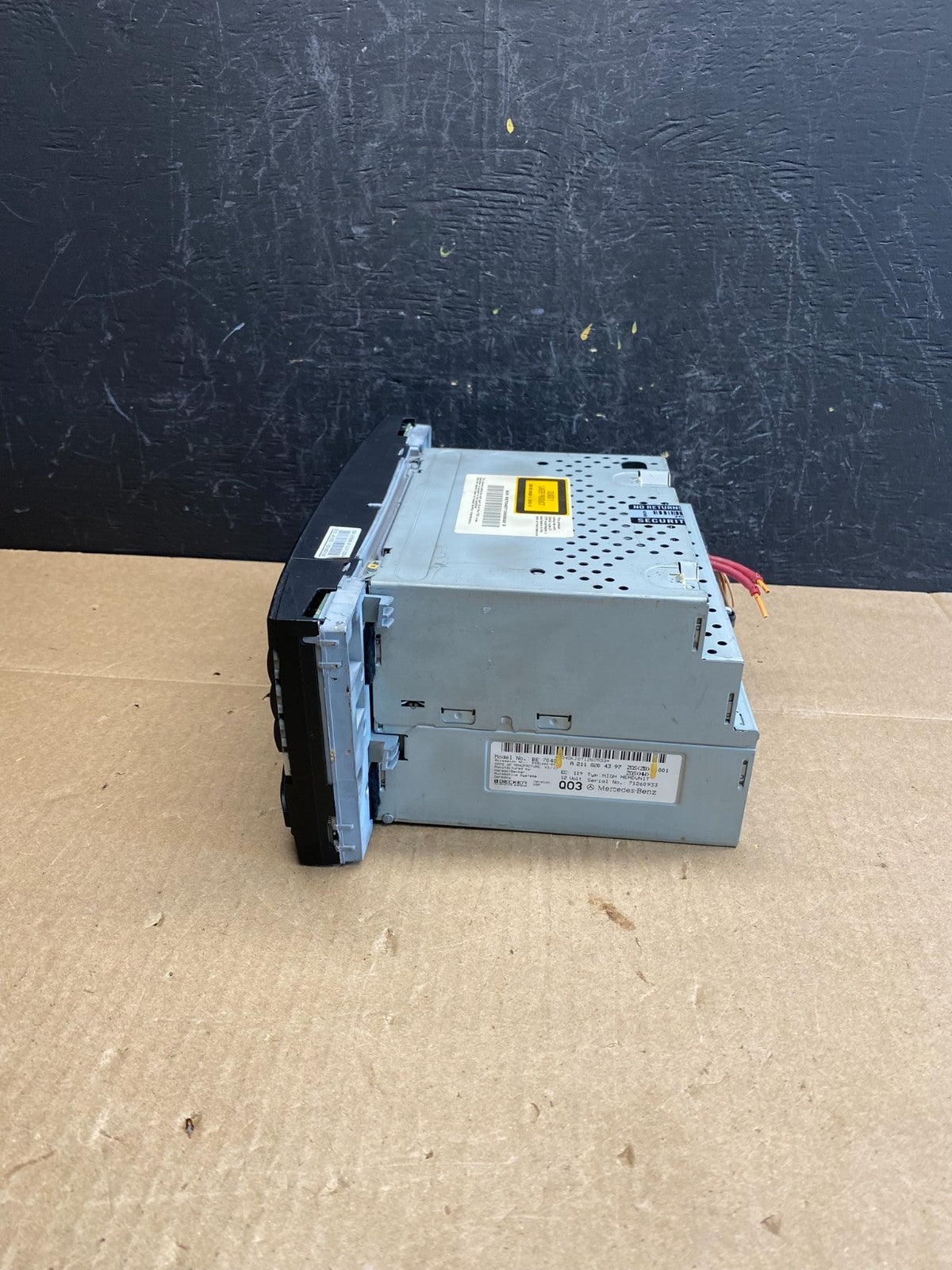 2003 2008 Mercedes E320 E350 Head Screen Display Radio CD Player ac6274 DG2