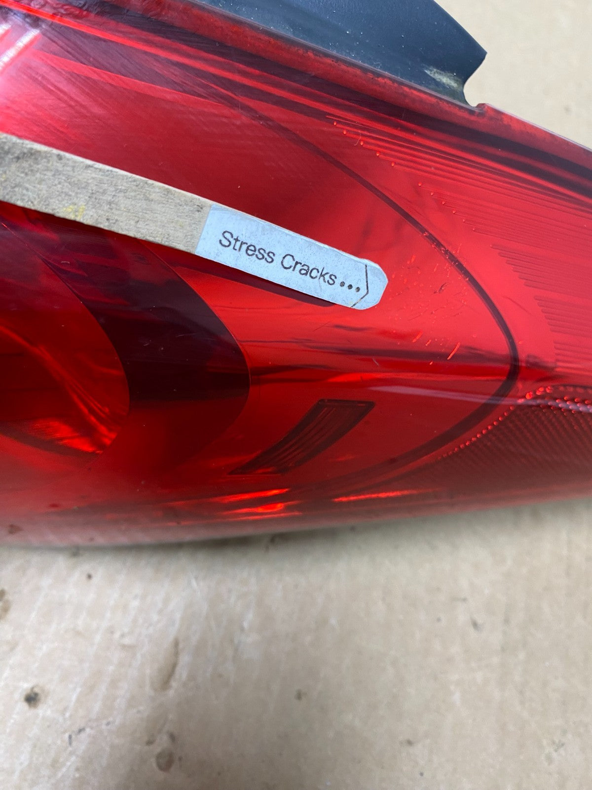 2011 2012 2013 Hyundai Elantra Sedan Right Passenger Tail Light AF9599 DW4