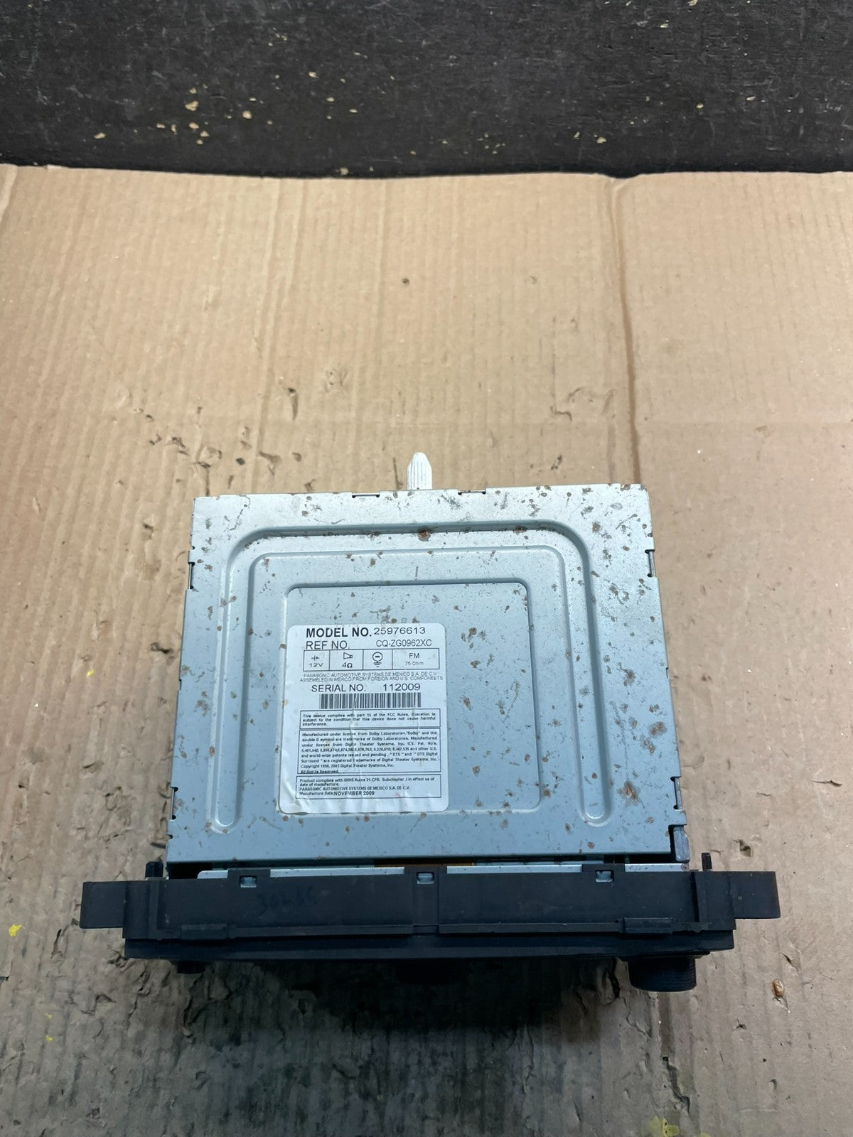 2010 2011 2012 Chevrolet Traverse Am Fm Cd Player Radio Receiver AE4797 DG4