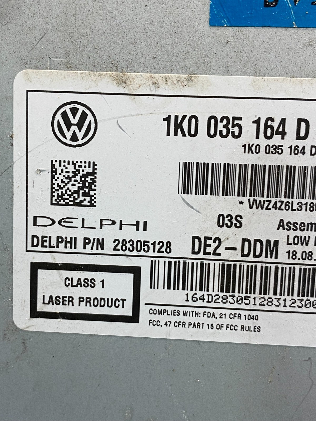 2011 to 2014 Volkswagen Passat Jetta Radio CD Player AM/FM AD6598 DG6