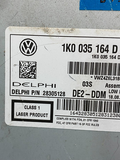 2011 to 2014 Volkswagen Passat Jetta Radio CD Player AM/FM AD6598 DG6