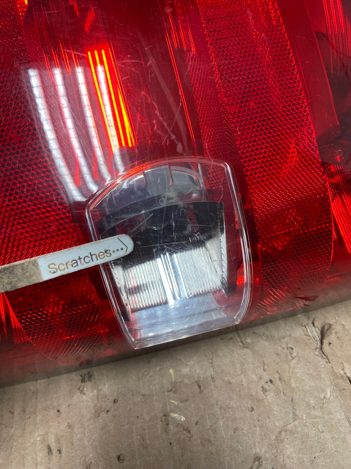 2007 to 2013 Chevrolet Silverado Left Driver LH Side Tail Light AG8084 LK3