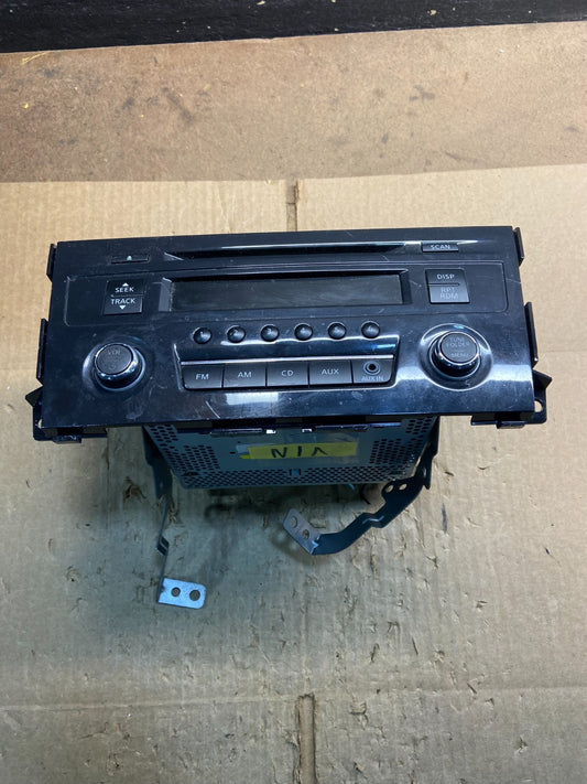 2013 to 2015 Nissan Altima Radio Cd Mp3 Player AUX Port 281853ta0g Y7507 DG0