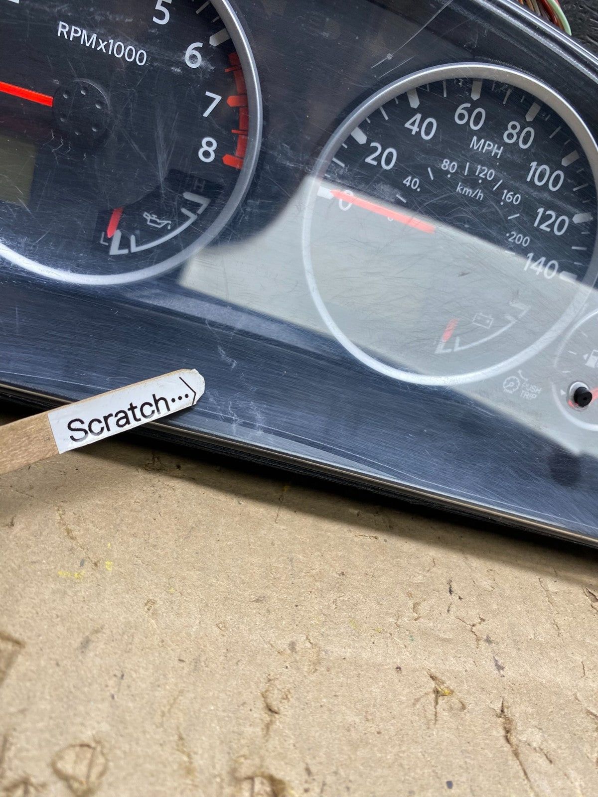 2005 to 2012 Nissan Pathfinder Xterra Frontier Speedometer Cluster Gauge U54431