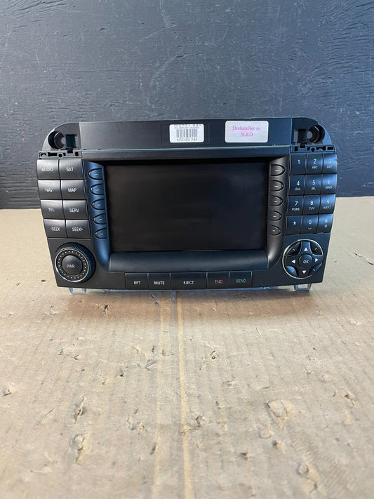 2004 2005 2006 Mercedes S430 S500 Radio Navigation Screen Display ad5961 DG0