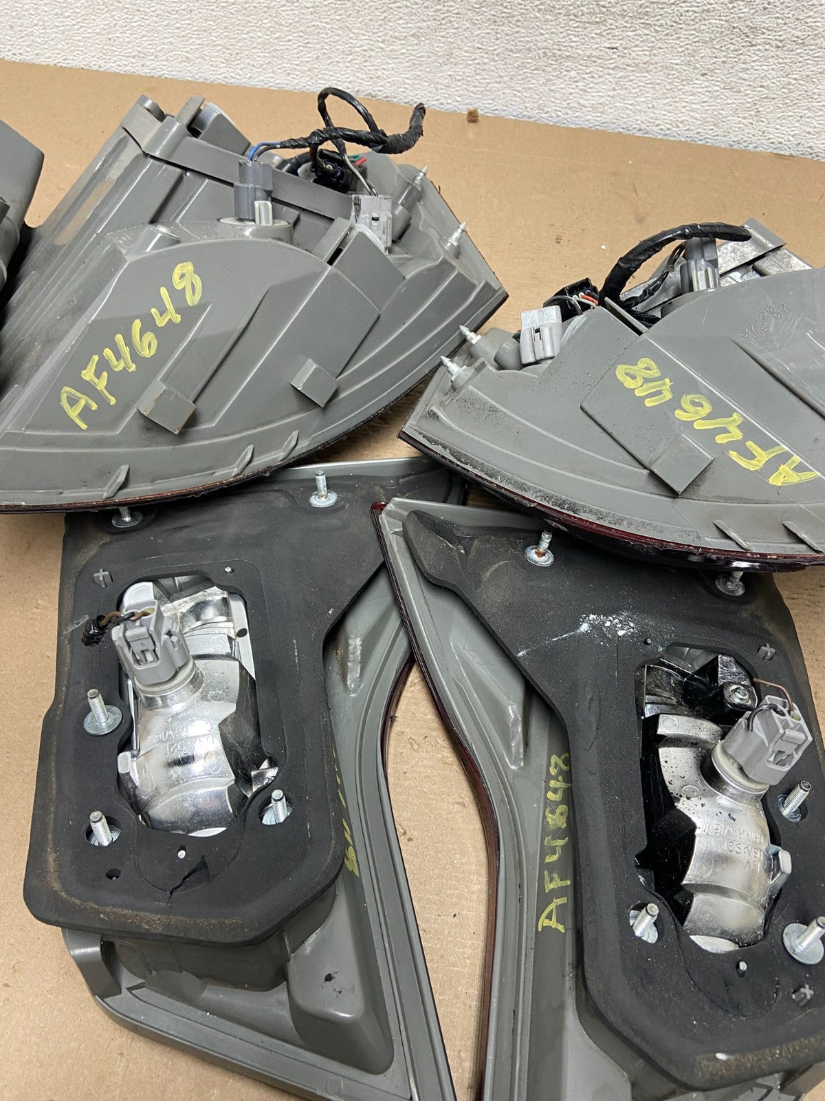 2007 2008 2009 Acura Mdx Left+Right Side Tail Lights Inner AF4648 DW11