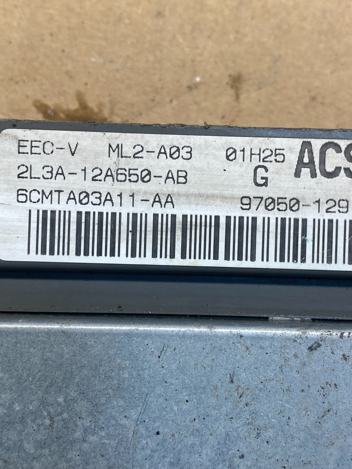 2002 Ford F150 4.2L Engine Control Unit ECU ECM Computer Module ae2182 DG2