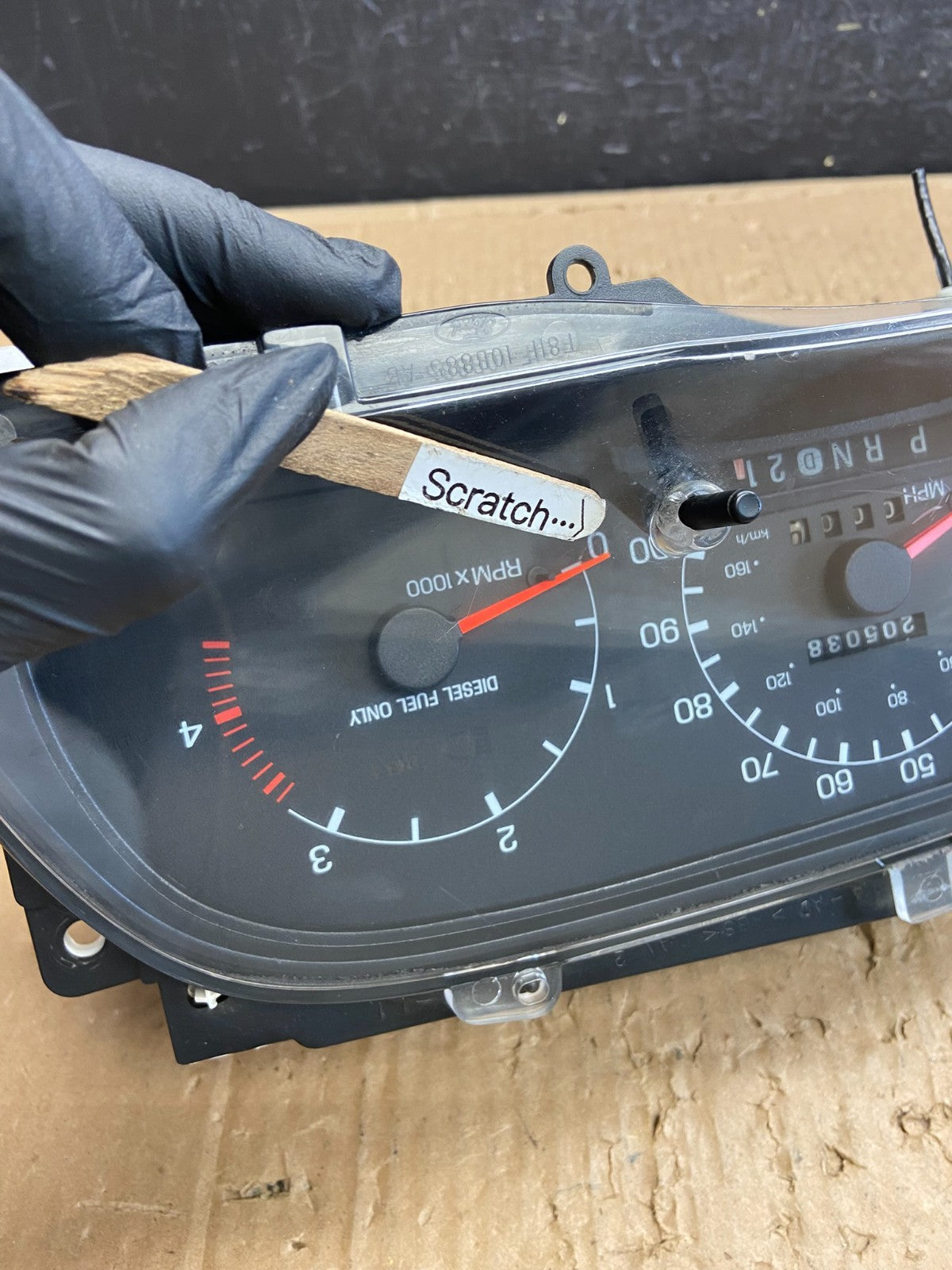 1999 - 2001 Ford F150 F-150 Speedometer Cluster Gauge ad6897 DG3
