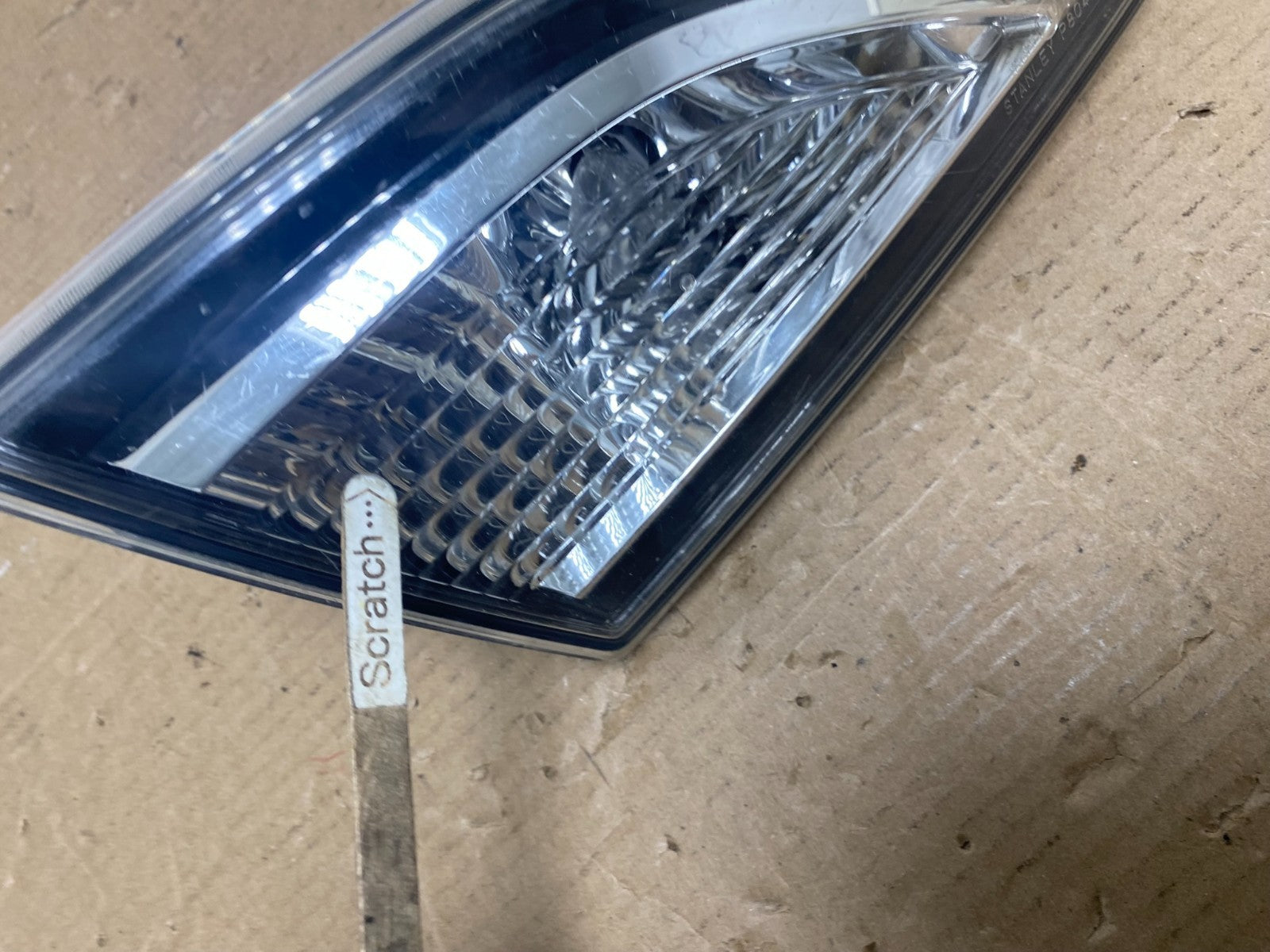 Sedan 2010-2013 Mazda 3 Left Driver LH Side Inner Tail Light OEM Q9122 DW3